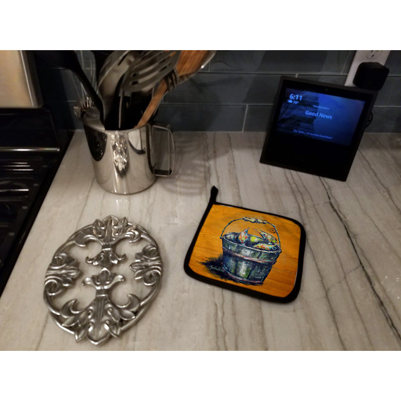 Caroline's Treasures Martin Welch New Artwork Polyester Potholder Set