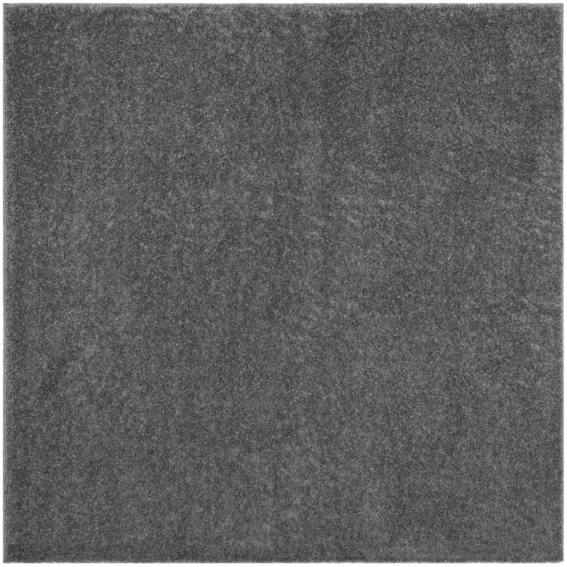 Bertjan Performance Solid Color Rug, Square 6'7"