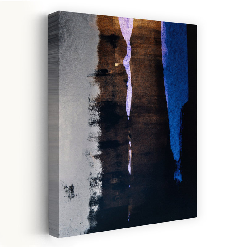 Art contemporain contemporain abstrait, H 24 po x l 16 po