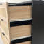 Armoire à tiroir en rotin 51,18 po-598783700