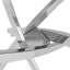 Swasey 120cm Wide Stylish Tempered Glass Dining Table