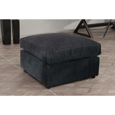 Duvernay 55 cm W Chenille Square Footstool