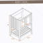 Base de meuble-lavabo, armoire de rangement avec portes et tablette ouverte