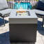 Square Steel Propane Smokeless Fire Pit