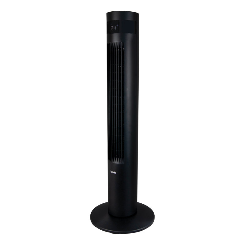 Igenix 35 Inch Digital Tower Fan White, Black
