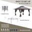 Pavillon de jardin en acier-98163109