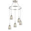 Lustre de roue de wagon à l’ombre 5 lumières Murphy-1242962713-1243069750