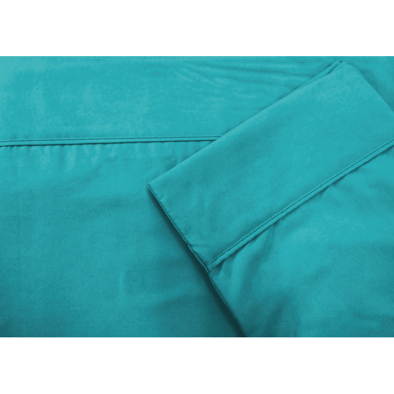 Ensemble de draps Finnley, Simple, Turquoise