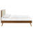 Bridgette Wood Platform Bed with Splayed Legs-234576624-234516240