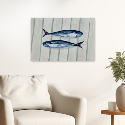 «Two If By Sea Fish», art mural côtier