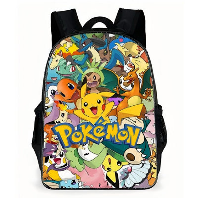 16.5 x 11.4 x 4.7 in Pokemon Backpack Travel Backpack Birthday Gifts for Kids