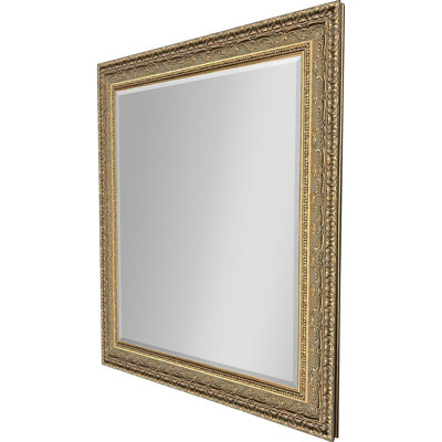 Ornate Baroque Beveled Mirror