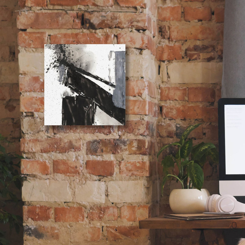  «Demolation 2» par Ethan Harper, art mural sur toile, 12 po x 12 po