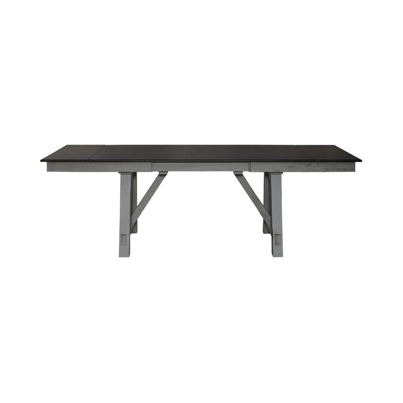 Ensemble de table de salle à manger extensible Ashby, 7 pièces : table, 6 chaises