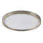 Modern Round LED Flush Mount Ceiling Light, 3000K Warm White Ceiling Lamp, Brushed Nickel Finish, 10-100% Dimmable, 11/13 Inch, Slim Lighting Fixture for Indoor Spaces-55048187