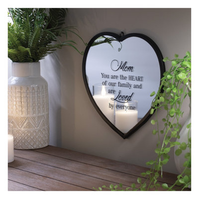 Ebelin Metal, Glass Flat Wall Mirror