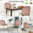 17'' H Velvet Upholstered Side Chair-917853646