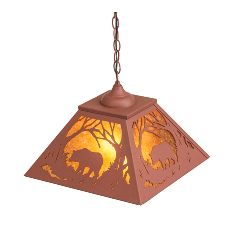 Black Bear 2 - Light Pendant