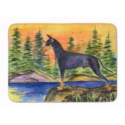Tapis pour salle de bain Barack Terrier