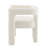 Aruna Solid Boucle Dining Arm Chair-422154689