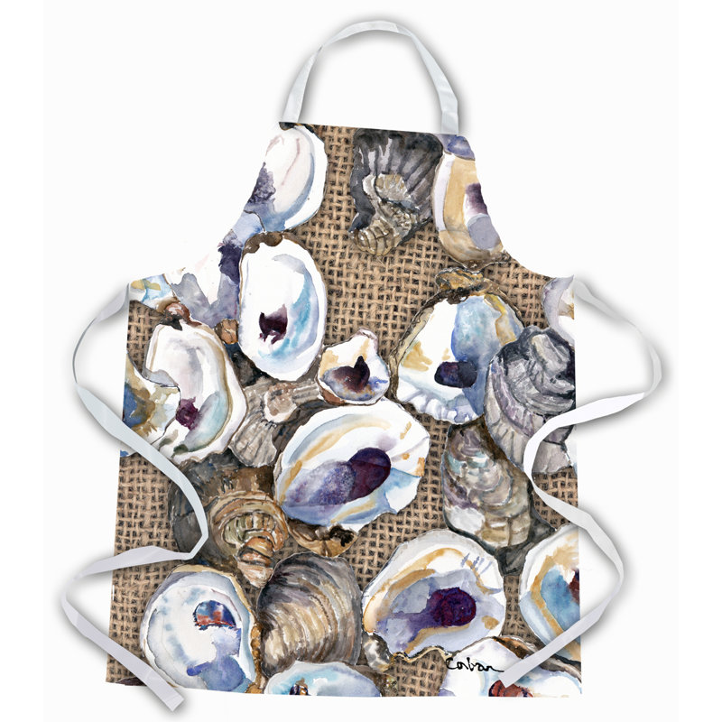 No Pattern Bib Apron