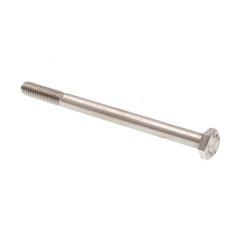 Hex Bolts, 1/4 in.-20 X 3-1/2 in., Grade 304 Stainless Steel (25 Pack), 5.65" H x 3.75" W x 0.9" D