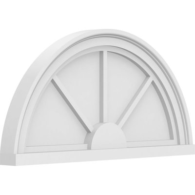 Demi-cercle à 3 branches en PVC de qualité architecturale