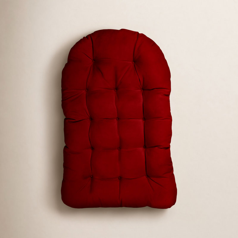 Coussin de chaise à œufs Vibert, Pourpre