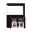 Aquarium blanc semi-circulaire blanc-103007556