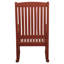 Chaise berçante pour l'extérieur en bois massif Ponce-2042701422