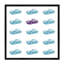 Sports Car Repeat Print-375240014