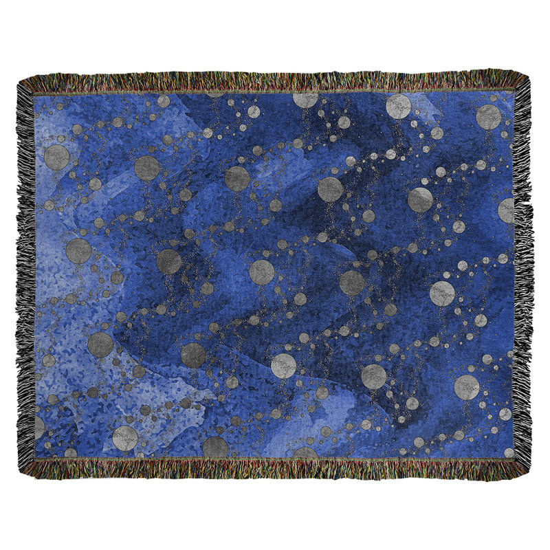 Couverture tissée Katelyn Elizabeth, l 37 po x L 52 po, Bleu pâle