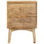 Commer 40cm W Solid Wood Bedside Table