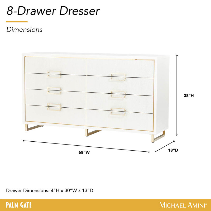 Palm Gate 6 - Drawer Dresser