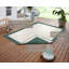 Panama Flatweave GreenCream Rug-72873754