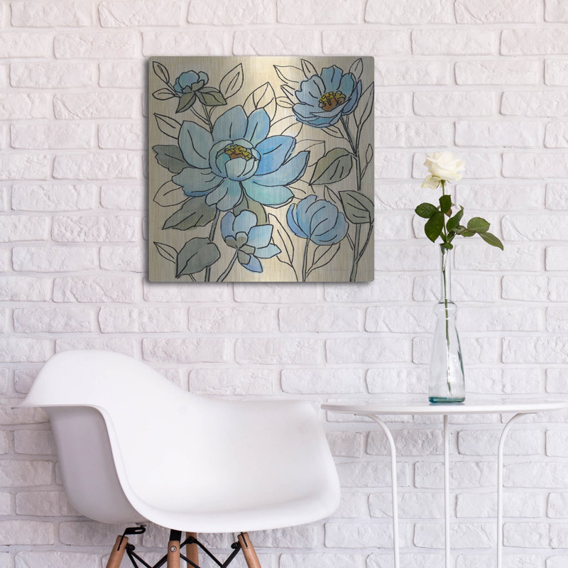 «Spring Lace Floral IV» par Silvia Vassileva, H 24 po x l 24 po