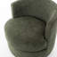 Fauteuil demi-tonneau pivotant en bois massif (ensemble de 2)-886466794