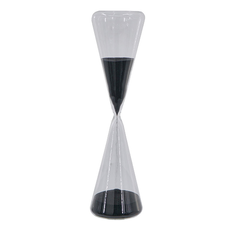 Finnley 90-Minute Triangular Shape Hourglass with Sand, 15.4" H x 4.3" W x 4.3" D