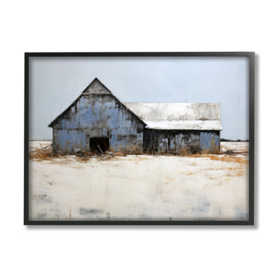 Winter Country Barn par Ray Powers
