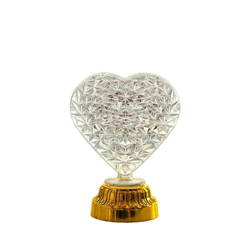 LED Night Light  Battery Powered Diamond-Cut Decorative Lamp  Portable Bedside Table Lamp For Bedrooms Living Rooms And Parties  Home Decor