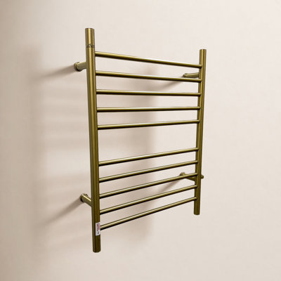 Wall Mount Electric Towel Warmer plug in or hardwired combo unit