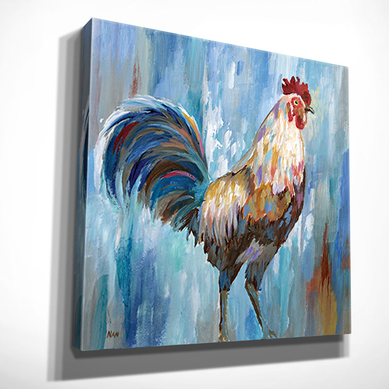 « struttin’stuff » par nan, reproduction d’art sur toile tendue, H 16 po x l 16 po x P 1,5 po