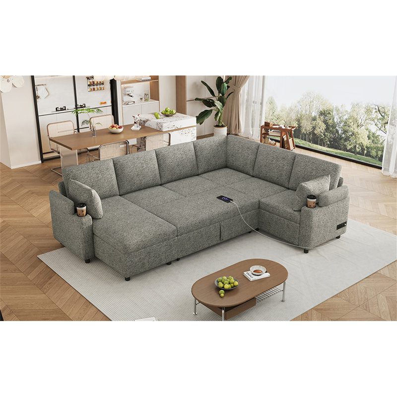 Sofa Sleeper, Gray