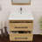 Victoria 23.6 " W Wall Mounted 1 Single Vanity Bathroom Vanity With Acrylic Top-97880842