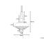 Amiata Ceiling Mounted Electric Patio Heater
