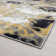 Tapis jaune / noir / blanc Pinette