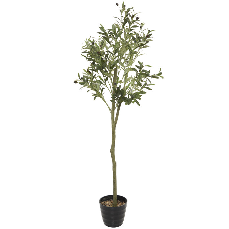 Plante artificielle contemporaine en pot