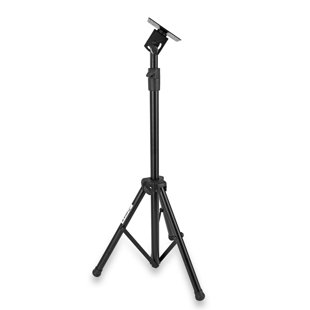 Support de plancher inclinable noir pouvant supporter jusqu'à 22 lb