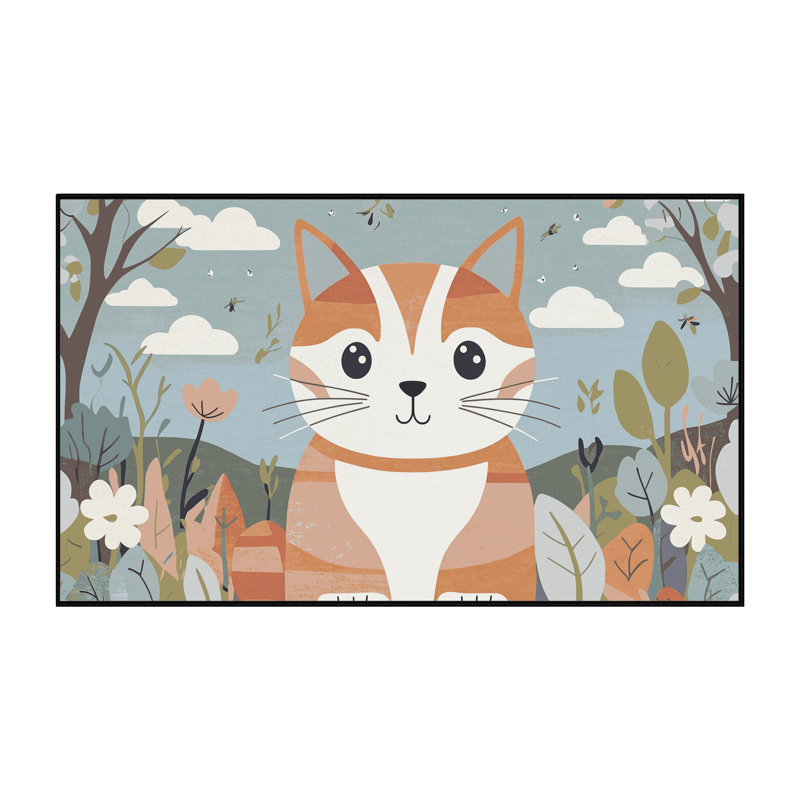 Tapis pour enfants East Urban Home, Rectangulaire 2 pi x 3 pi