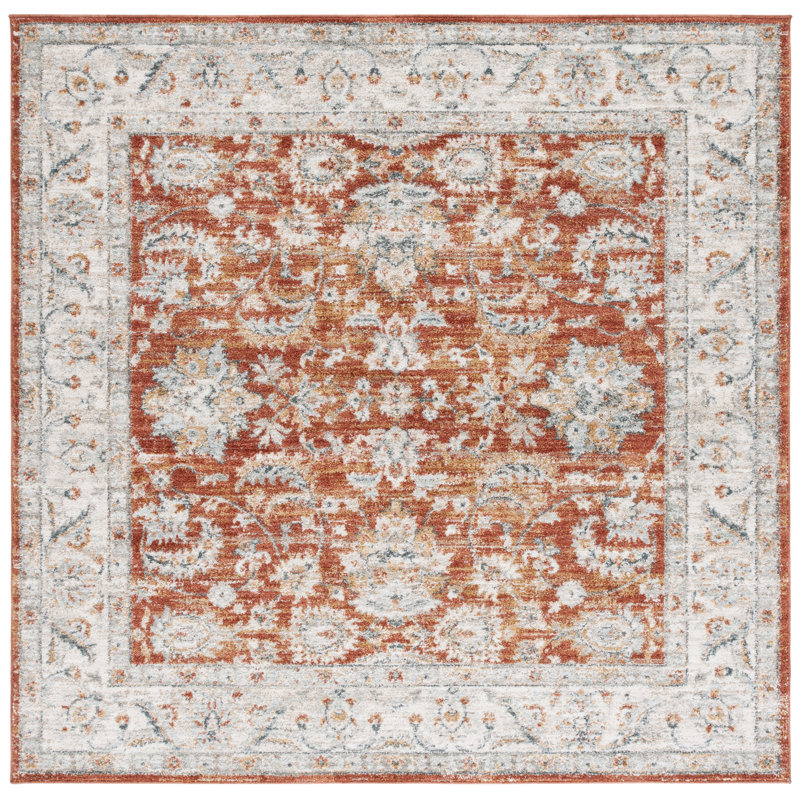 Lasher Area Rug, Square 6'7"